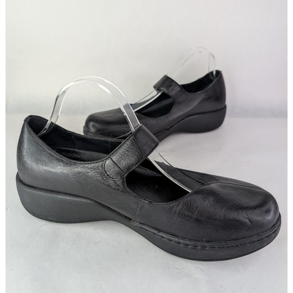 Dansko Black Leather Sonoma Annie Shoes Mary Jane EU 41 US 10.5-11 - Picture 3 of 10